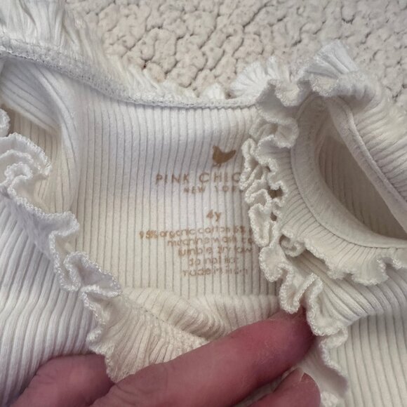 Pink Chicken Millie Shorts Set Pink Floral 4Y - Picture 4 of 5